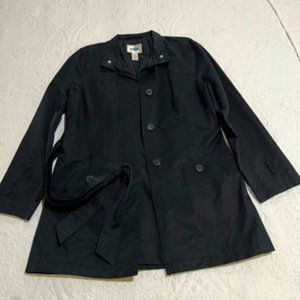 Old Navy Black‎ Rain Coat - size Medium